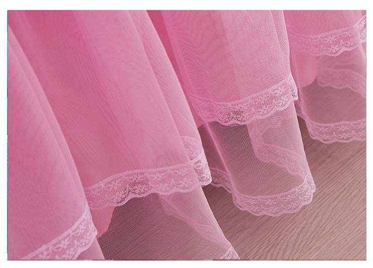 Boudoir Style Princess Ruffled Bed Skirt