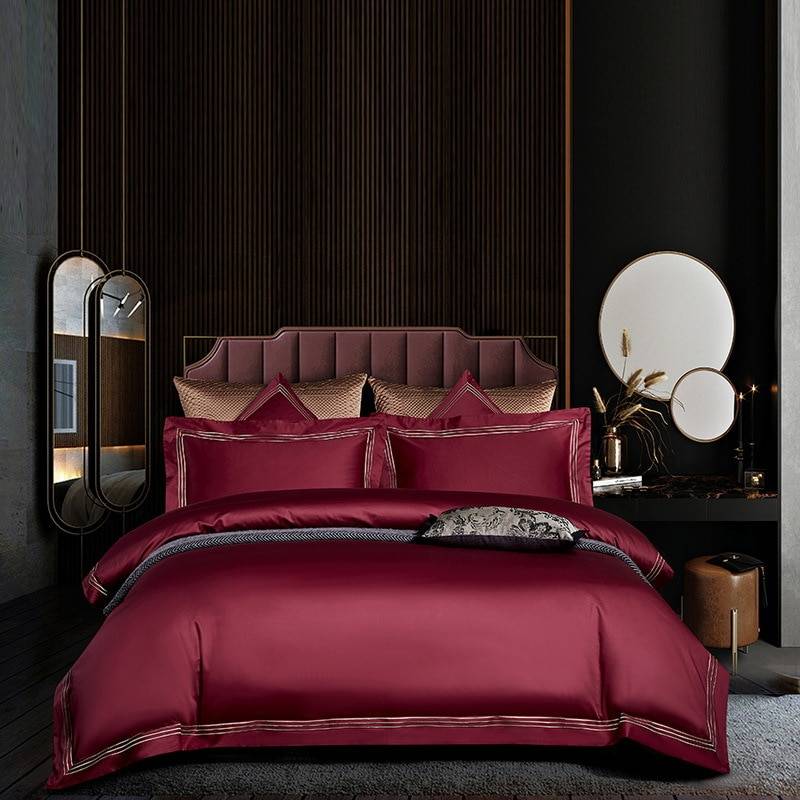 Verona Duvet Cover Bedding Set - Egyptian Cotton Luxury Duvet Covers