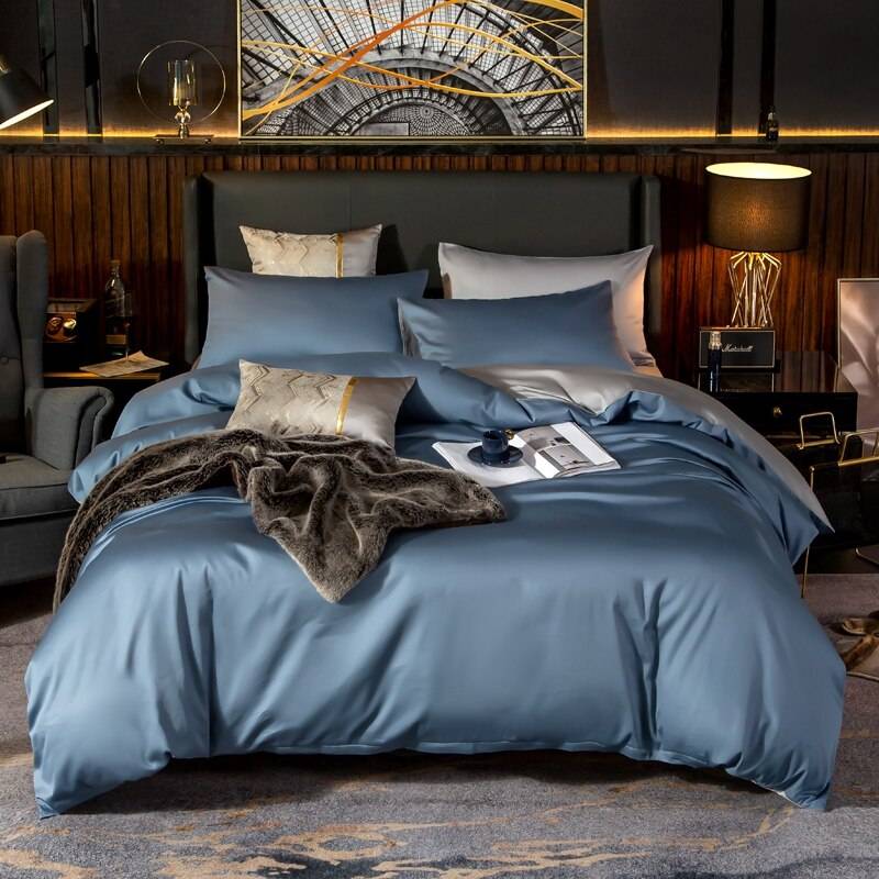 Luxury Reversible Bedding Set – Premium Egyptian Cotton