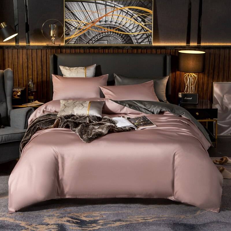 Luxury Reversible Bedding Set – Premium Egyptian Cotton