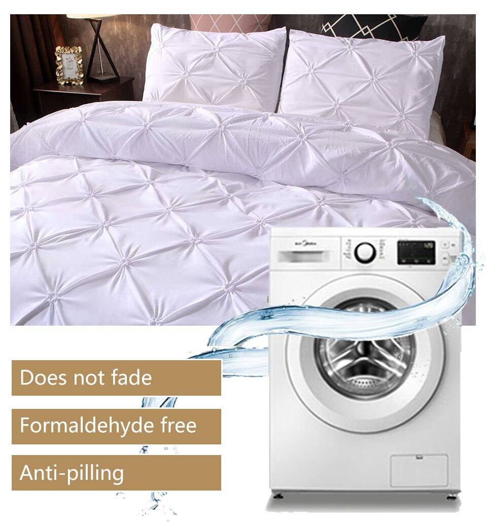 Panda ECO Pinch Pleat Duvet Cover Set