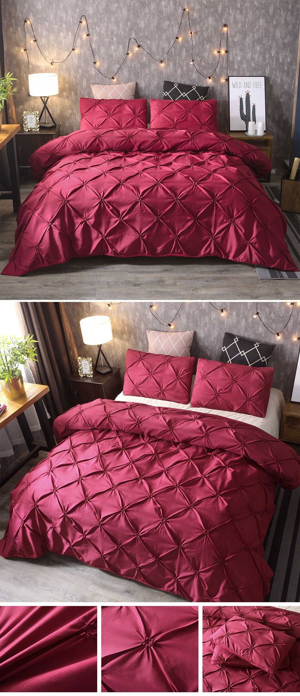 Panda ECO Pinch Pleat Duvet Cover Set