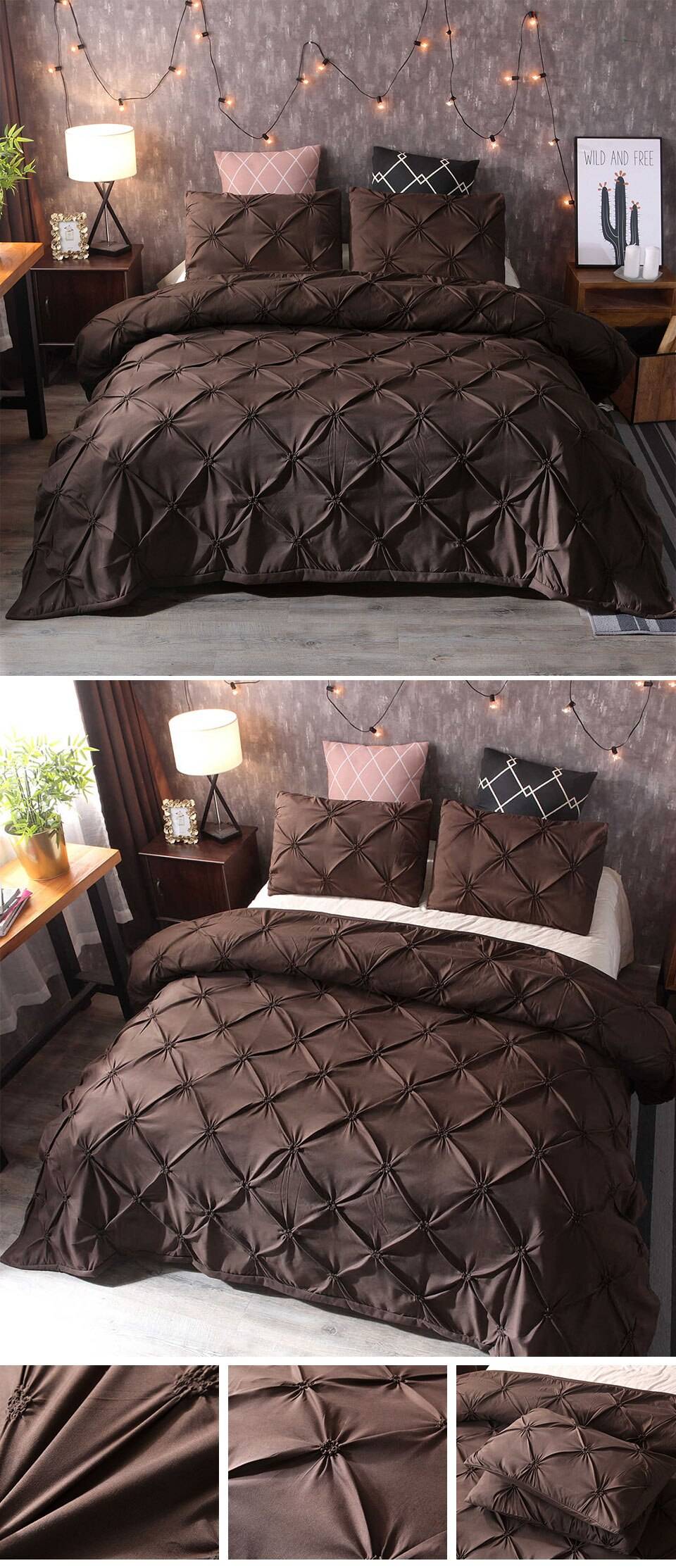 Panda ECO Pinch Pleat Duvet Cover Set