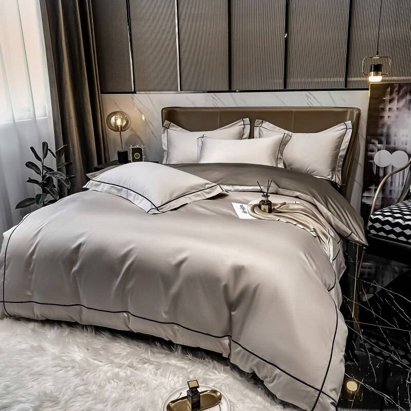 Shinesy Hotel Luxury Embroidered Duvet Cover Set Shinesy Hotel Luxury Embroidered Duvet Cover Set