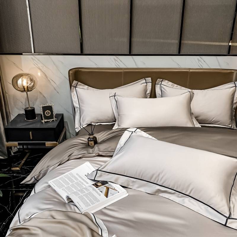 Shinesy Hotel Luxury Embroidered Duvet Cover Set Shinesy Hotel Luxury Embroidered Duvet Cover Set