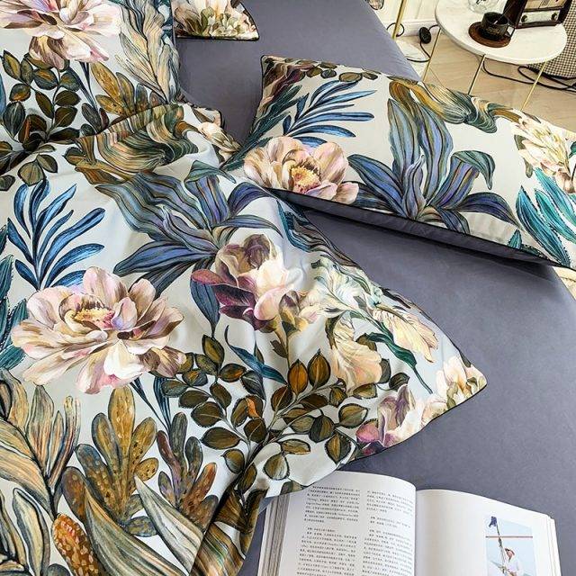 Tropical Duvet Cover Bed Set – Premium Egyptian Cotton