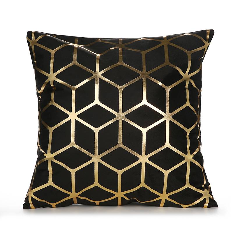 Home Decorative Gold Pillowcase Retro European Style Sofa Cushion Covers Home Decorative Gold Pillowcase Retro European Style Sofa Cushion Covers