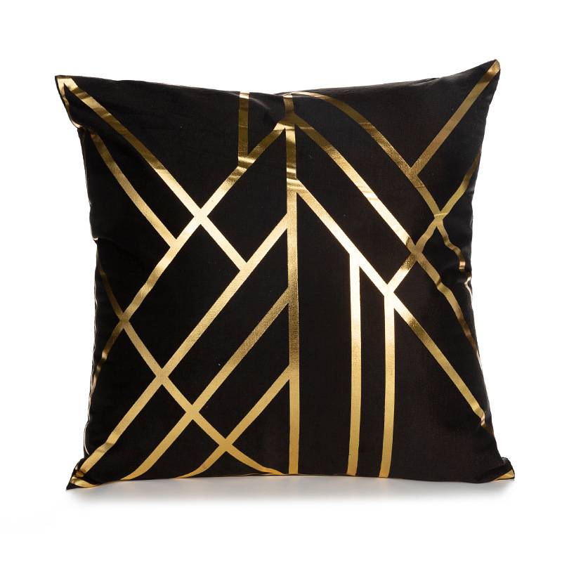 Golden Pillowcase Retro European Style Sofa 45cm Cushion Covers