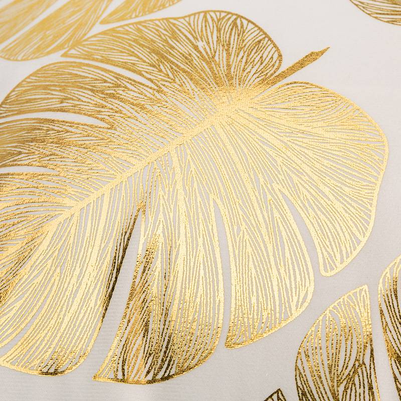 45cm Close-up White Gold leaf Pillowcase Retro European Style Sofa Cushion Covers 45cm Close-up White Gold leaf Pillowcase Retro European Style Sofa Cushion Covers