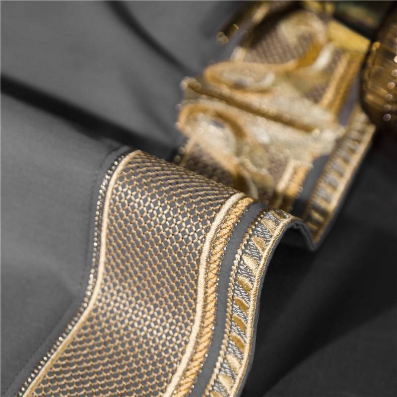 Golden Embroidery Luxury Royal Bedding Set -Premium Egyptian Cotton Golden Embroidery Luxury Royal Bedding Set -Premium Egyptian Cotton