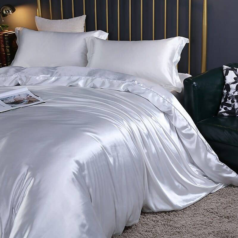 High Quality Mulberry Silk Bed Set Luxury Duvet Covers