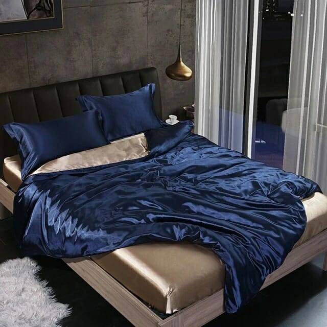 High Quality Mulberry Silk Bed Set Luxury Duvet Covers