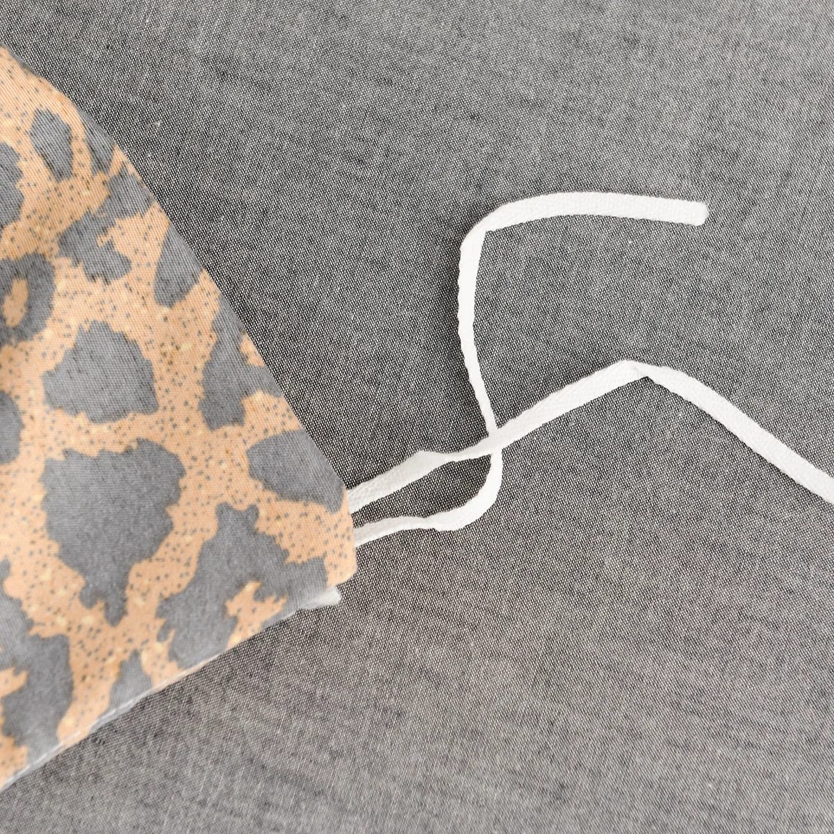 3Pcs Leopard Pattern 100% Cotton Bedding Set