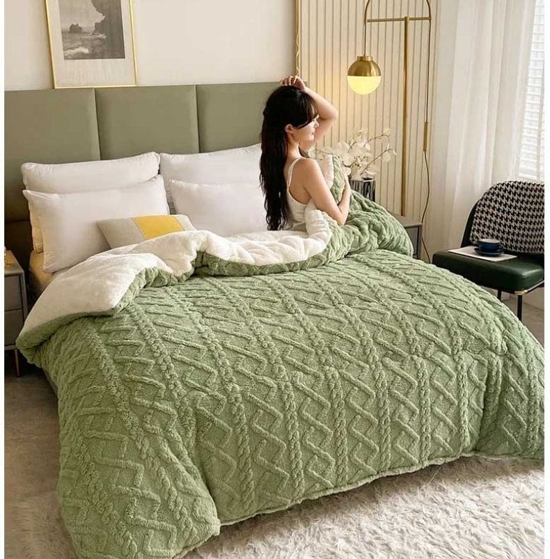 Winter Warm Flannel Fleece Blanket 10