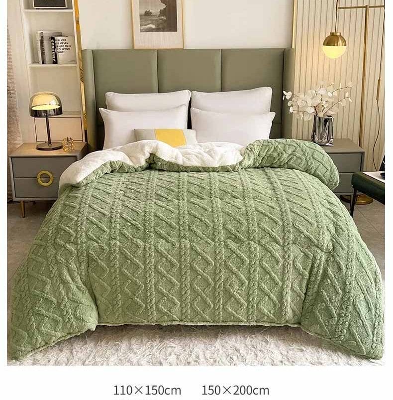 Winter Warm Flannel Fleece Blanket 13