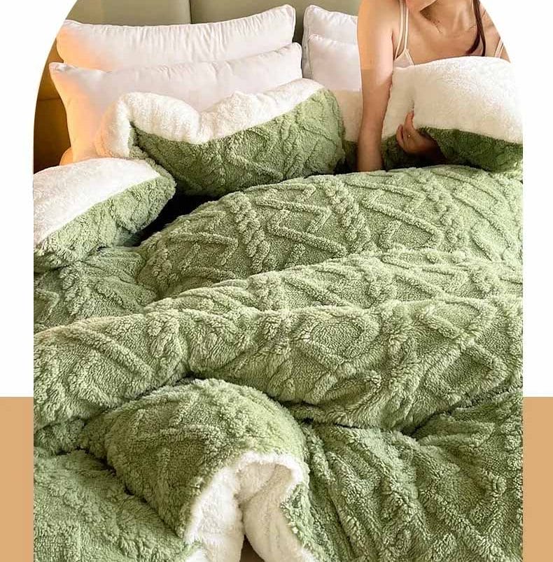 Winter Warm Flannel Fleece Blanket 14