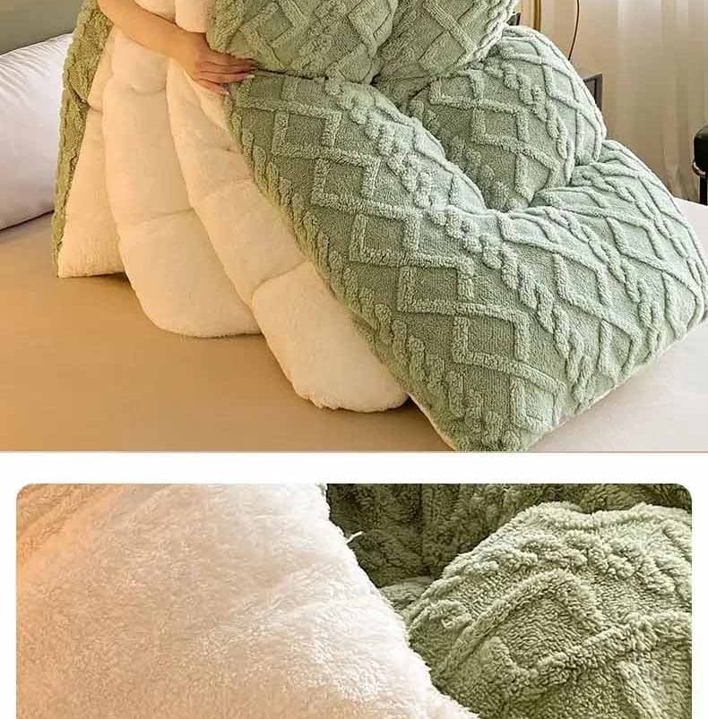 Winter Warm Flannel Fleece Blanket 16