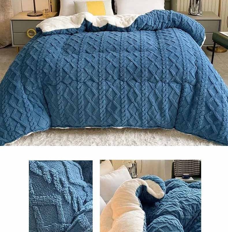 Winter Warm Flannel Fleece Blanket 17