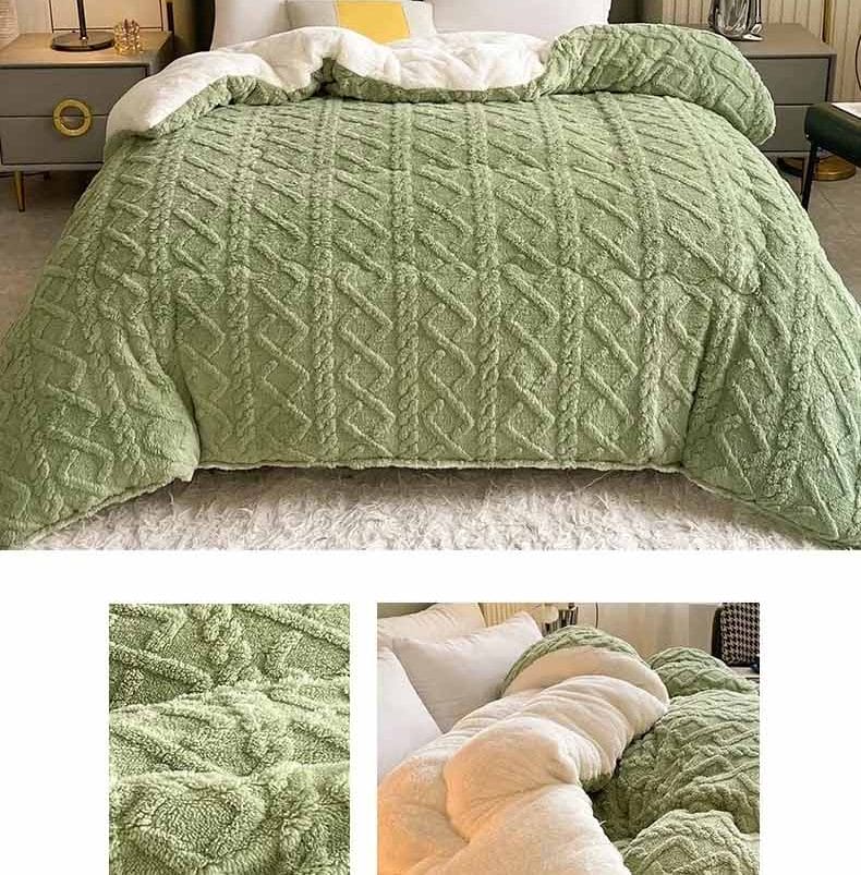 Winter Warm Flannel Fleece Blanket 19