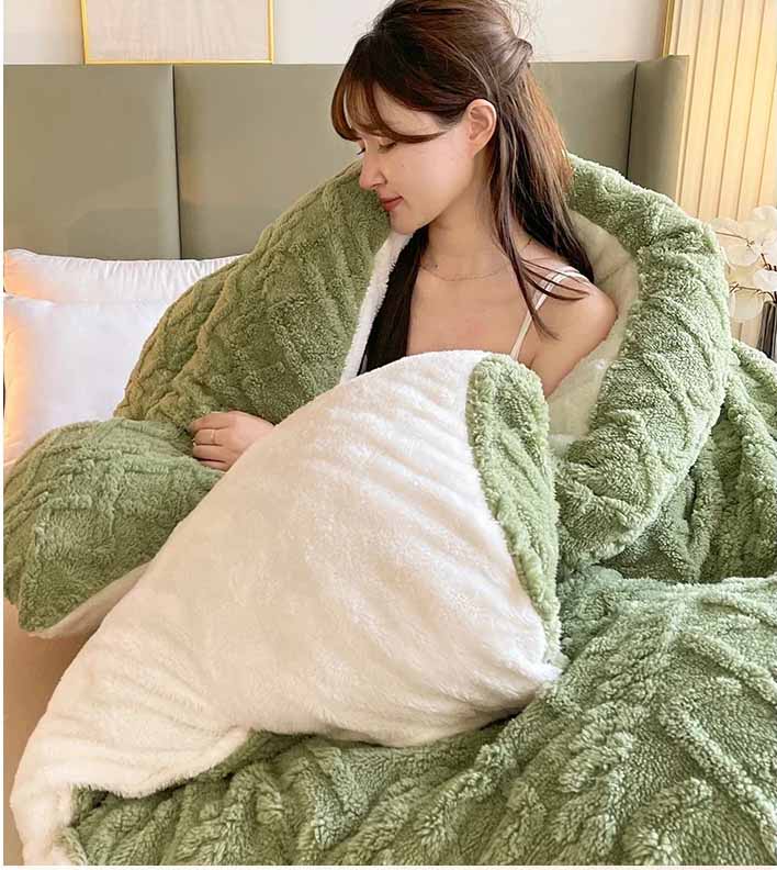 Winter Warm Flannel Fleece Blanket 6