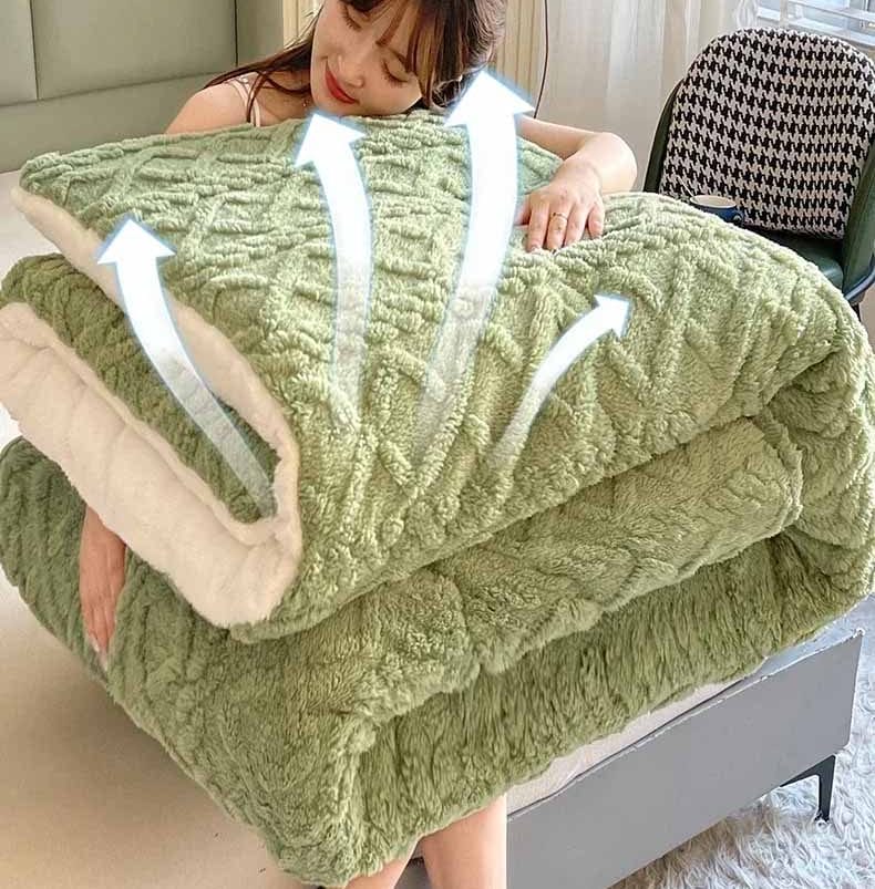 Winter Warm Flannel Fleece Blanket 7