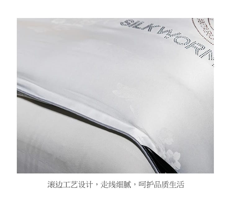 100% Mulberry Silk Comforter with Floral Design